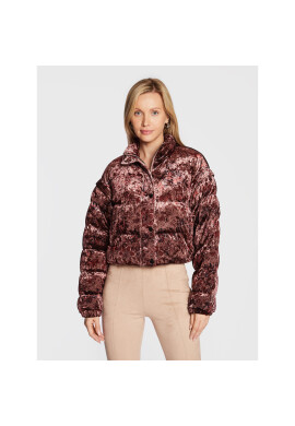 Guess Пухено яке Sela W2BL97 KATV0 Бордо Regular Fit - Pepit.bg