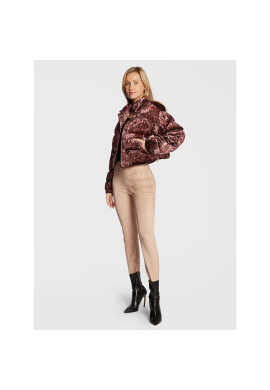 Guess Пухено яке Sela W2BL97 KATV0 Бордо Regular Fit - Pepit.bg