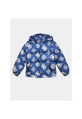Guess Пухено яке J3BL00 WCFM0 Тъмносин Regular Fit - Pepit.bg