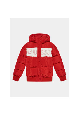 Guess Пухено яке J3BL04 WB240 Червен Regular Fit - Pepit.bg