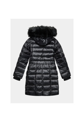 Guess Пухено яке J3BL11 WB080 Черен Regular Fit - Pepit.bg