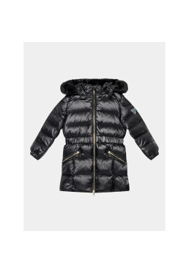 Guess Пухено яке K3BL06 WB080 Черен Regular Fit - Pepit.bg