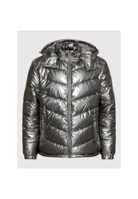 Guess Пухено яке M1BL25 WEA20 Сребрист Regular Fit - Pepit.bg