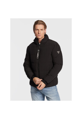 Guess Пухено яке M2BL17 WEYX2 Черен Regular Fit - Pepit.bg