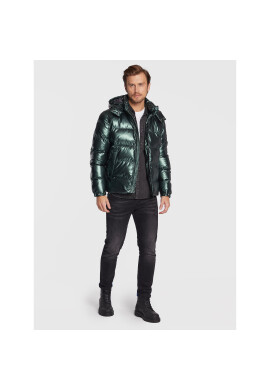 Guess Пухено яке M2BL42 WEZH0 Зелен Regular Fit - Pepit.bg