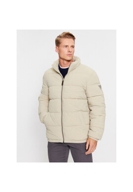 Guess Пухено яке M3BL18 WFOU2 Бежов Regular Fit - Pepit.bg
