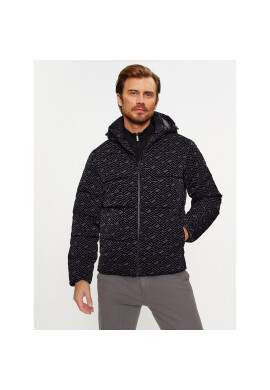 Guess Пухено яке M3BL19 WFOV0 Черен Regular Fit - Pepit.bg