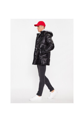 Guess Пухено яке M3BL28 WFP50 Черен Regular Fit - Pepit.bg