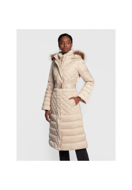 Guess Пухено яке Marlene W2BL64 WEX52 Бежов Regular Fit - Pepit.bg