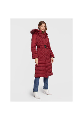 Guess Пухено яке Marlene W2BL64 WEX52 Бордо Regular Fit - Pepit.bg