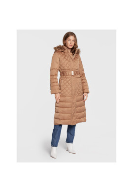 Guess Пухено яке Marlene W2BL64 WEX52 Кафяв Regular Fit - Pepit.bg