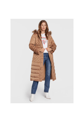 Guess Пухено яке Marlene W2BL64 WEX52 Кафяв Regular Fit - Pepit.bg