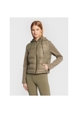 Guess Пухено яке V2BL02 WEXC0 Зелен Regular Fit - Pepit.bg