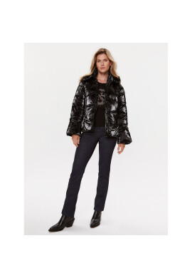 Guess Пухено яке W3BL25 WFR90 Черен Regular Fit - Pepit.bg