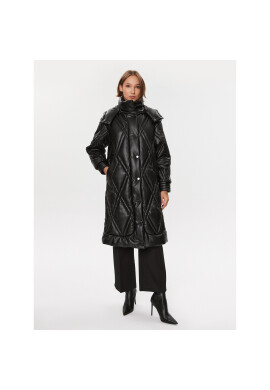 Guess Пухено яке W3BL30 WFSP0 Черен Regular Fit - Pepit.bg