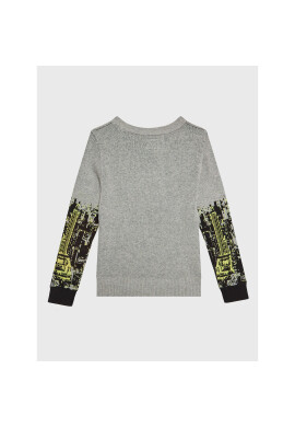 Guess Пуловер L3RR03 Z2NN0 Сив Regular Fit - Pepit.bg