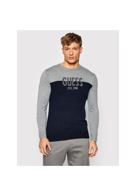 Guess Пуловер M1BR18 Z2VX2 Тъмносин Regular Fit - Pepit.bg