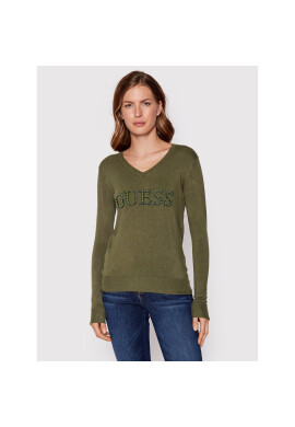 Guess Пуловер W2YR26 Z2NQ0 Зелен Regular Fit - Pepit.bg
