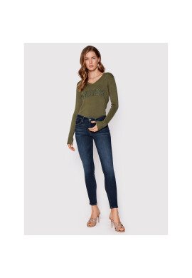 Guess Пуловер W2YR26 Z2NQ0 Зелен Regular Fit - Pepit.bg
