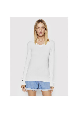 Guess Пуловер W2YR31 Z2V62 Бял Regular Fit - Pepit.bg