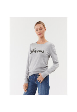 Guess Пуловер W3BR22 Z2NQ2 Сив Regular Fit - Pepit.bg