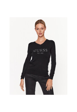 Guess Пуловер W3BR24 Z2NQ2 Черен Regular Fit - Pepit.bg