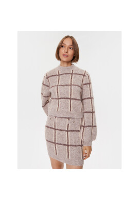 Guess Пуловер W3BR78 Z3BP0 Бежов Regular Fit - Pepit.bg