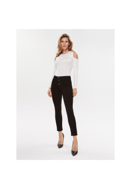 Guess Пуловер W3BR80 Z2YK2 Бял Slim Fit - Pepit.bg