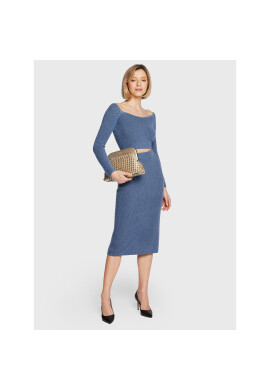 Guess Пуловер W3RR09 Z2QA0 Син Slim Fit - Pepit.bg