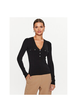 Guess Пуловер W3YR31 Z2YN2 Черен Regular Fit - Pepit.bg