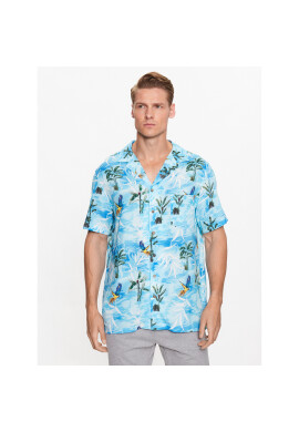 Guess Риза F3GH01 WO089 Син Regular Fit - Pepit.bg