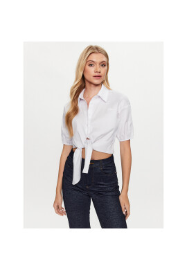 Guess Риза June W3GH71 WE2Q0 Бял Regular Fit - Pepit.bg