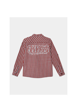 Guess Риза L3BH03 WCSQ0 Червен Regular Fit - Pepit.bg