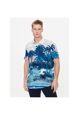 Guess Риза M3GH06 WD4Z2 Син Slim Fit - Pepit.bg