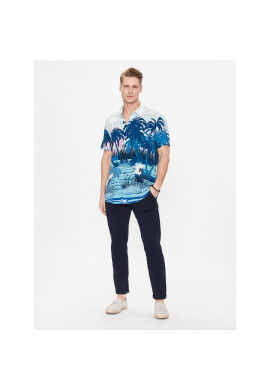 Guess Риза M3GH06 WD4Z2 Син Slim Fit - Pepit.bg