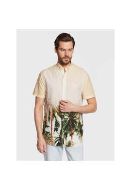 Guess Риза M3GH65 WFDS1 Бежов Regular Fit - Pepit.bg