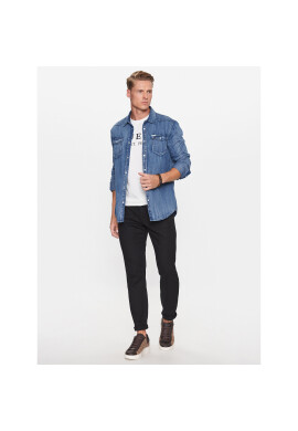 Guess Риза M3YH02 D14LX Син Slim Fit - Pepit.bg