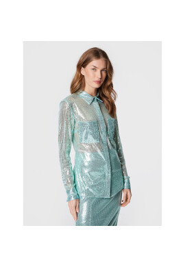 Guess Риза Maya W2BH69 KBDV0 Син Slim Fit - Pepit.bg