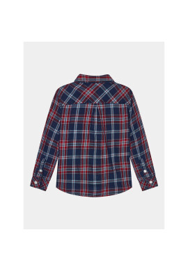 Guess Риза N3BH01 D52G1 Син Regular Fit - Pepit.bg