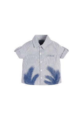 Guess Риза N3GH06 WFBQ0 Бял Regular Fit - Pepit.bg