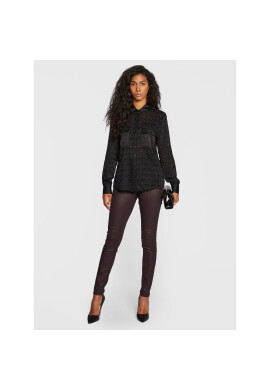Guess Риза W2BH34 WEPR0 Черен Regular Fit - Pepit.bg