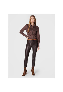 Guess Риза W2BH52 WE0L0 Кафяв Regular Fit - Pepit.bg