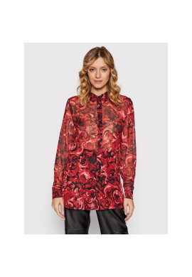 Guess Риза W2RH06 WDW52 Червен Regular Fit - Pepit.bg