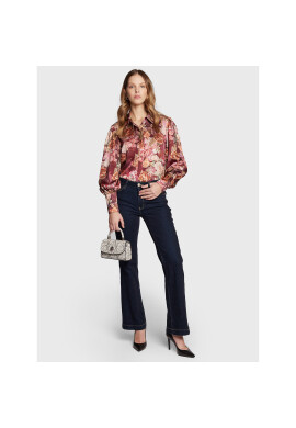 Guess Риза W3RH29 WF1T2 Розов Regular Fit - Pepit.bg