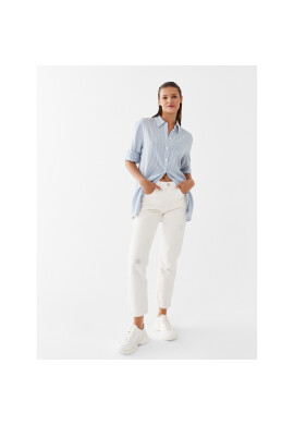 Guess Риза W3YH83 WFLH0 Син Oversize - Pepit.bg