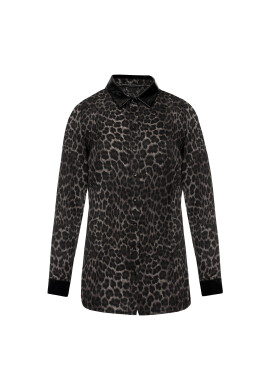 Guess Риза W94H84 WCB80 Сив Regular Fit - Pepit.bg