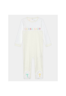 Guess Ромпер H2YW05 KA6W3 Бял Regular Fit - Pepit.bg