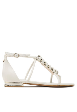 Guess Сандали Cadha FL6CDH LEA21 Бял - Pepit.bg