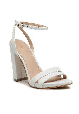 Guess Сандали Fynlee FL6FYN LEA03 Бял - Pepit.bg