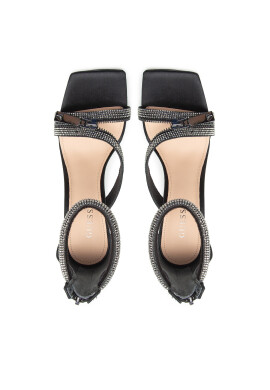Guess Сандали Jeomie FL7JME SAT03 Черен - Pepit.bg